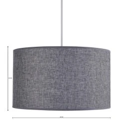 Dunelm Carrie 40cm Drum Shade 9 Dunelm Carrie 40cm Drum Shade -Dunelm Shop 1000169119 alt07