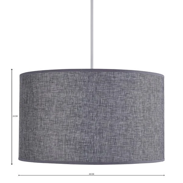 Dunelm Carrie 40cm Drum Shade 6 Dunelm Carrie 40cm Drum Shade - Image 4