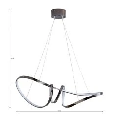 Dunelm Easton Dark Chrome LED Fitting 13 Dunelm Easton Dark Chrome LED Fitting -Dunelm Shop 1000169136 alt07