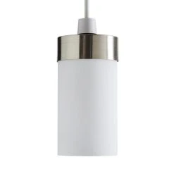 Dunelm Ferris Satin Nickel Easy Fit Pendant 11 Dunelm Ferris Satin Nickel Easy Fit Pendant -Dunelm Shop 1000169151 alt04
