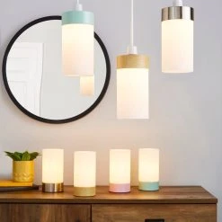 Dunelm Ferris Satin Nickel Easy Fit Pendant 12 Dunelm Ferris Satin Nickel Easy Fit Pendant -Dunelm Shop 1000169151 alt05