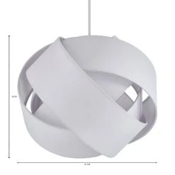 Elements Harley White Pendant Shade 11 Elements Harley White Pendant Shade -Dunelm Shop 1000169163 alt07