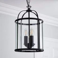 Dunelm Hurricane Matt Black 3 Light Pendant Ceiling Fitting 9 Dunelm Hurricane Matt Black 3 Light Pendant Ceiling Fitting -Dunelm Shop 1000169166 alt01