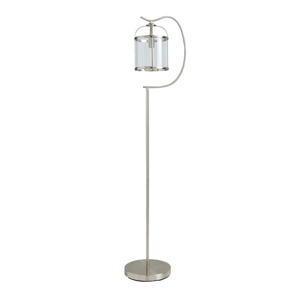 Dunelm Hurricane Satin Nickel Floor Lamp 7 Dunelm Hurricane Satin Nickel Floor Lamp - Image 5