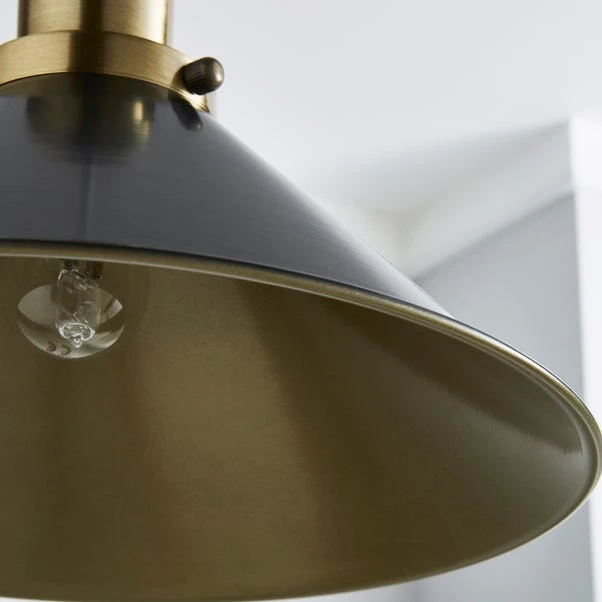 Dunelm Logan Grey Easy Fit Pendant 6 Dunelm Logan Grey Easy Fit Pendant - Image 4