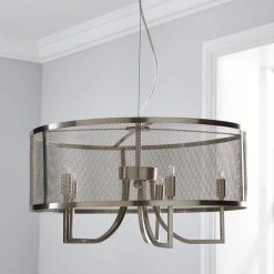 Dunelm Milo 5 Light Mesh Ceiling Fitting 9 Dunelm Milo 5 Light Mesh Ceiling Fitting -Dunelm Shop 1000169202 alt01