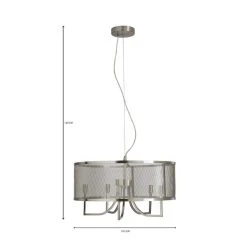 Dunelm Milo 5 Light Mesh Ceiling Fitting 13 Dunelm Milo 5 Light Mesh Ceiling Fitting -Dunelm Shop 1000169202 alt07