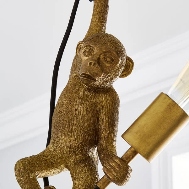Dunelm Odisha Monkey Ceiling Fitting 5 Dunelm Odisha Monkey Ceiling Fitting - Image 3