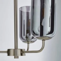 Dunelm Palazzo 3 Light Smoked Glass Chandelier 10 Dunelm Palazzo 3 Light Smoked Glass Chandelier -Dunelm Shop 1000169212 alt02