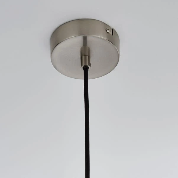 Dunelm Palazzo 3 Light Smoked Glass Chandelier 6 Dunelm Palazzo 3 Light Smoked Glass Chandelier - Image 4