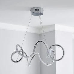 Dunelm Skylar Curly LED Ceiling Fitting 9 Dunelm Skylar Curly LED Ceiling Fitting -Dunelm Shop 1000169238 alt01