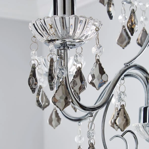 Dunelm Sophy 5 Light Chandelier 5 Dunelm Sophy 5 Light Chandelier - Image 3