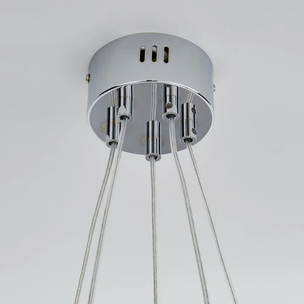 Dunelm Talinn Dual Lit Integrated LED Ceiling Fitting 6 Dunelm Talinn Dual Lit Integrated LED Ceiling Fitting - Image 4