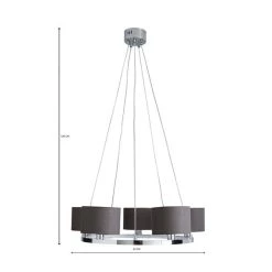 Dunelm Talinn Dual Lit Integrated LED Ceiling Fitting 13 Dunelm Talinn Dual Lit Integrated LED Ceiling Fitting -Dunelm Shop 1000169242 alt07