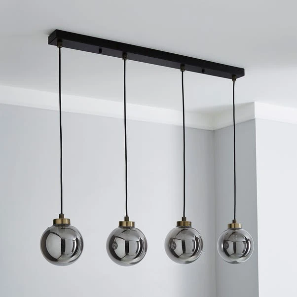 Dunelm Tanner 4 Light Hanging Bar 4 Dunelm Tanner 4 Light Hanging Bar - Image 2