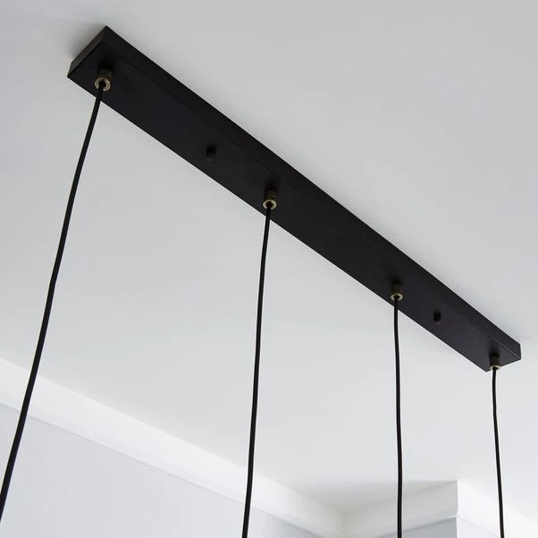 Dunelm Tanner 4 Light Hanging Bar 6 Dunelm Tanner 4 Light Hanging Bar - Image 4