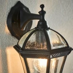 Vogue Lighting Vogue Drayton Outdoor Wall Light Black 10 Vogue Lighting Vogue Drayton Outdoor Wall Light Black -Dunelm Shop 1000169426 alt03