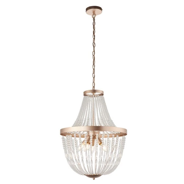 Vogue Lighting Vogue Celine 5 Light Ceiling Fitting Gold 4 Vogue Lighting Vogue Celine 5 Light Ceiling Fitting Gold - Image 2