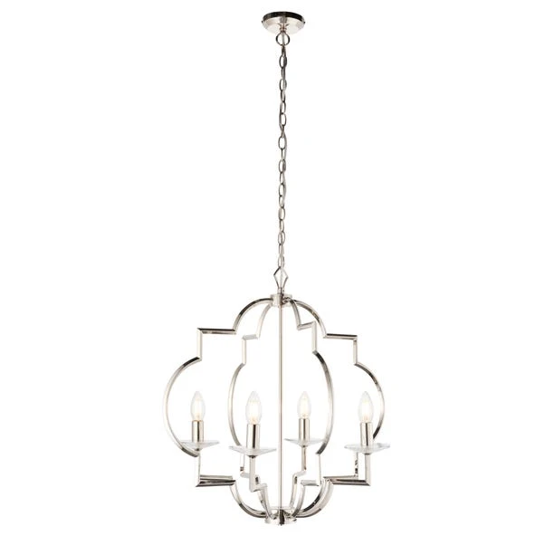 Vogue Lighting Vogue Garland 4 Light Ceiling Fitting Chrome 4 Vogue Lighting Vogue Garland 4 Light Ceiling Fitting Chrome - Image 2
