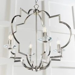 Vogue Lighting Vogue Garland 4 Light Ceiling Fitting Chrome 12 Vogue Lighting Vogue Garland 4 Light Ceiling Fitting Chrome -Dunelm Shop 1000169439 alt04
