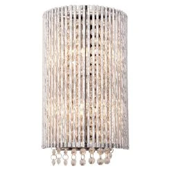 Vogue Lighting Vogue Galina Crystal Wall Light Chrome 10 Vogue Lighting Vogue Galina Crystal Wall Light Chrome -Dunelm Shop 1000169441 alt01