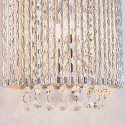 Vogue Lighting Vogue Galina Crystal Wall Light Chrome 12 Vogue Lighting Vogue Galina Crystal Wall Light Chrome -Dunelm Shop 1000169441 alt03