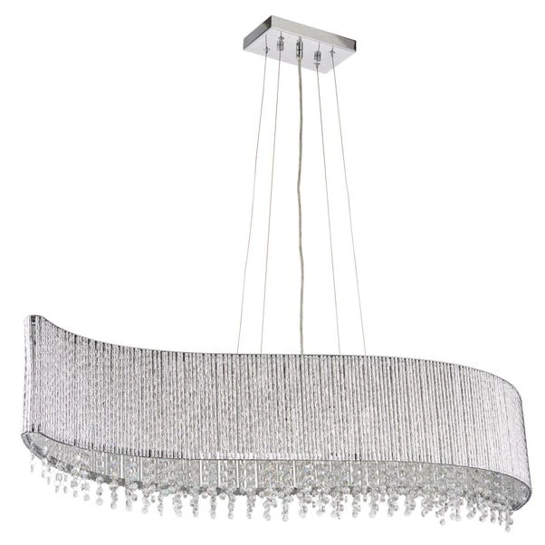Vogue Lighting Vogue Galina 8 Light Crystal Ceiling Fitting Chrome 8 Vogue Lighting Vogue Galina 8 Light Crystal Ceiling Fitting Chrome - Image 6