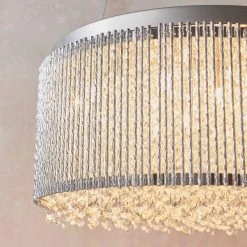 Vogue Lighting Vogue Galina 12 Light Crystal Ceiling Fitting Chrome -Dunelm Shop 1000169444 alt03