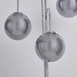 Dunelm Gigi 3 Light Chrome Floor Lamp 10 Dunelm Gigi 3 Light Chrome Floor Lamp -Dunelm Shop 1000180640 alt02