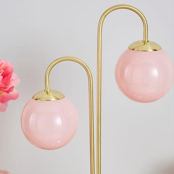Dunelm Gigi Pink Table Lamp 5 Dunelm Gigi Pink Table Lamp - Image 3