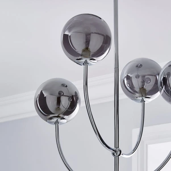 Dunelm Gigi Chrome Ceiling Fitting 5 Dunelm Gigi Chrome Ceiling Fitting - Image 3