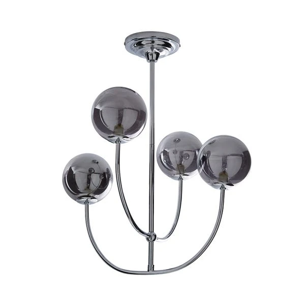 Dunelm Gigi Chrome Ceiling Fitting 7 Dunelm Gigi Chrome Ceiling Fitting - Image 5