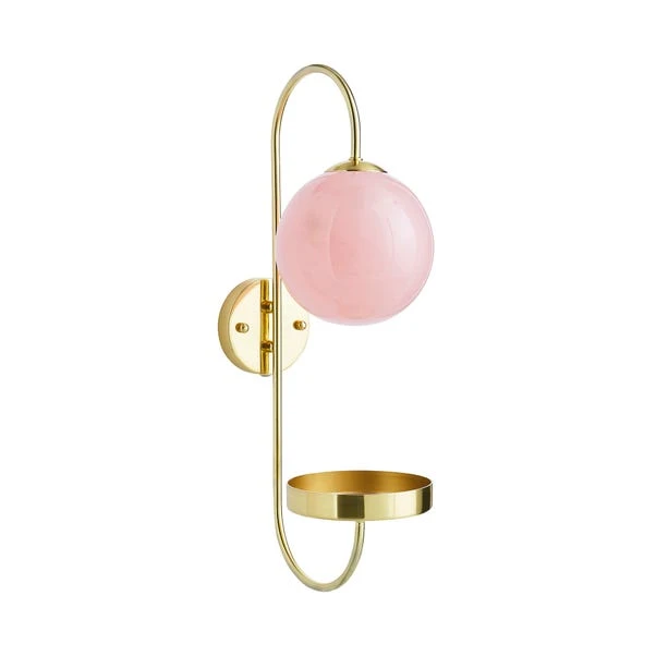 Dunelm Gigi Easy Fit Plug In Pink Wall Light 7 Dunelm Gigi Easy Fit Plug In Pink Wall Light - Image 5