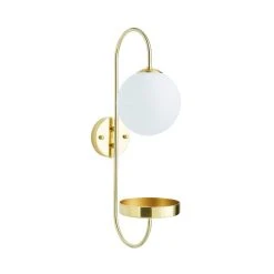 Dunelm Gigi Easy Fit Plug In White Wall Light -Dunelm Shop 1000180654 alt05
