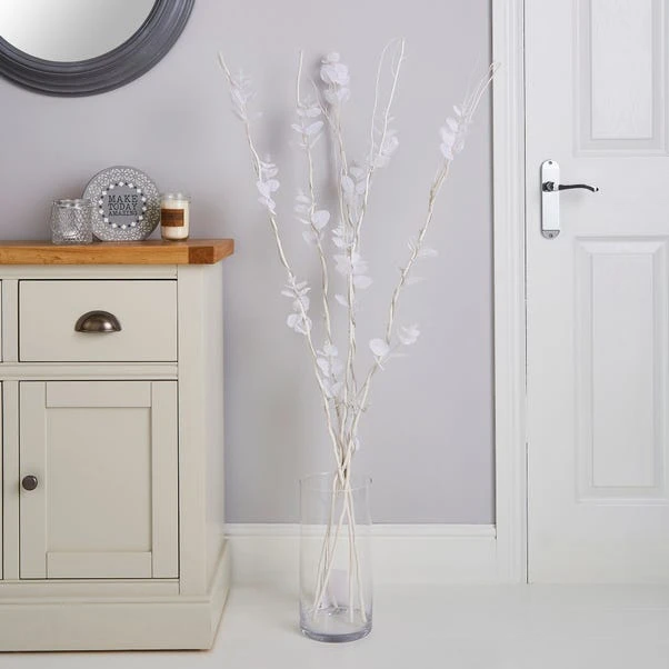 Dunelm White Eucalyptus Twig Light 4 Dunelm White Eucalyptus Twig Light - Image 2