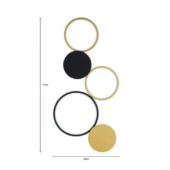 Dunelm Langdon Integrated LED Wall Light -Dunelm Shop 1000182534 alt07