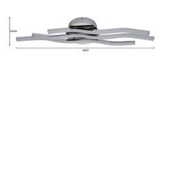 Dunelm Ripple Integrated LED Bathroom Ceiling Fitting 13 Dunelm Ripple Integrated LED Bathroom Ceiling Fitting -Dunelm Shop 1000182543 alt07