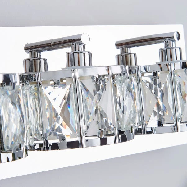 Dunelm Kylie Bathroom 3 Light Wall Light 6 Dunelm Kylie Bathroom 3 Light Wall Light - Image 4