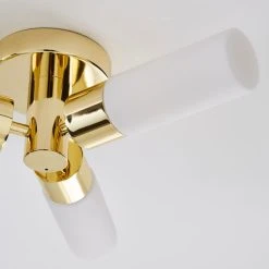 Dunelm Porto Bathroom 3 Light Ceiling Fitting Brass -Dunelm Shop 1000182553 alt02