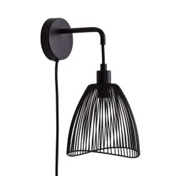 Elements Jaula Wall Light Black 12 Elements Jaula Wall Light Black -Dunelm Shop 1000182574 alt05