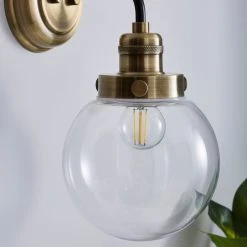 Dunelm Broden Bathroom Wall Light Ant Brass 10 Dunelm Broden Bathroom Wall Light Ant Brass -Dunelm Shop 1000182577 alt02
