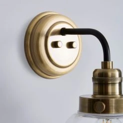 Dunelm Broden Bathroom Wall Light Ant Brass 11 Dunelm Broden Bathroom Wall Light Ant Brass -Dunelm Shop 1000182577 alt03