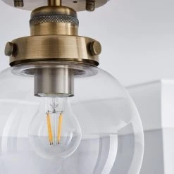 Dunelm Broden Bathroom Flush Fitting Antique Brass -Dunelm Shop 1000182583 alt03