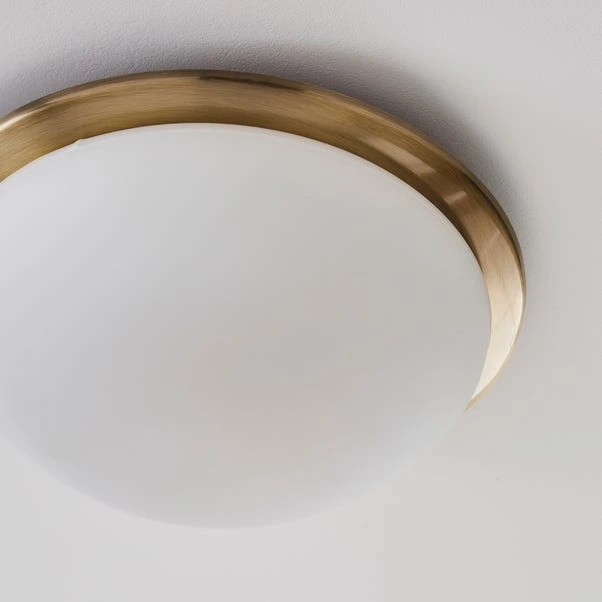 Dunelm Lotto Bathroom Flush Fitting Antique Brass 5 Dunelm Lotto Bathroom Flush Fitting Antique Brass - Image 3