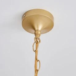 Dunelm Farrah Palm Leaf Ceiling Fitting Gold 11 Dunelm Farrah Palm Leaf Ceiling Fitting Gold -Dunelm Shop 1000182784 alt03