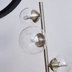 Dunelm Tarsia Glass Table Lamp Satin Nickel 10 Dunelm Tarsia Glass Table Lamp Satin Nickel -Dunelm Shop 1000182789 alt02