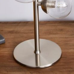 Dunelm Tarsia Glass Table Lamp Satin Nickel 11 Dunelm Tarsia Glass Table Lamp Satin Nickel -Dunelm Shop 1000182789 alt03