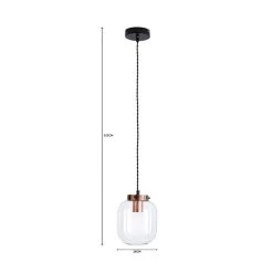 Elements Dayo 1 Light Ceiling Fitting -Dunelm Shop 1000182799 alt07
