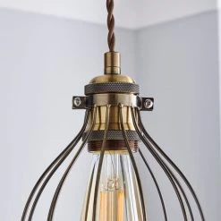 Dunelm Charlie Industrial Bulb Cage 10 Dunelm Charlie Industrial Bulb Cage -Dunelm Shop 1000182917 alt02