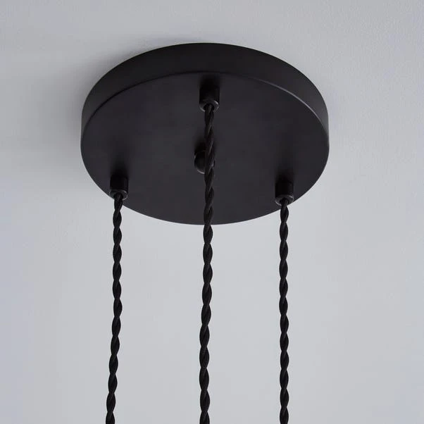 Dunelm Charlie 3 Light Cluster Flex Fitting 6 Dunelm Charlie 3 Light Cluster Flex Fitting - Image 4
